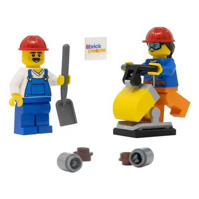 LEGO City: Construction Builder Team with Tamper and Tools Minifigures