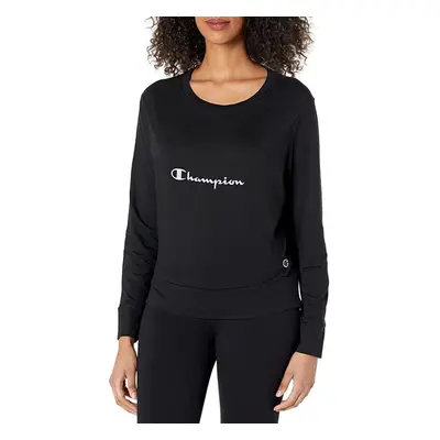 Champion Women's Sleep PJ Set Black/Silverstone Medium