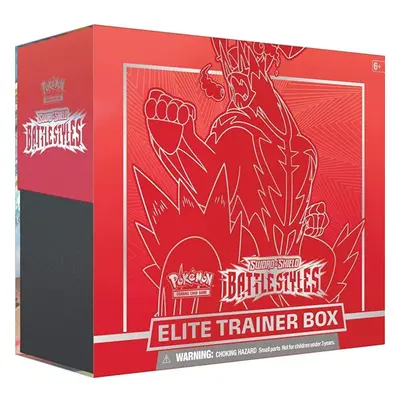 Pokemon TCG: Sword & Shield - Battle Styles Elite Trainer Box - Red