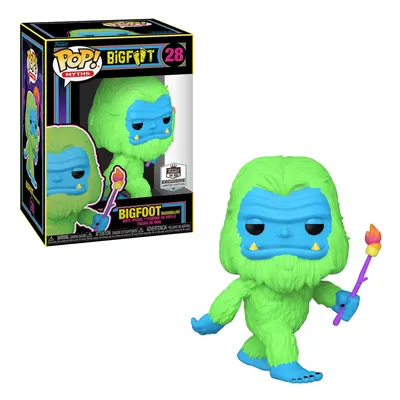 Funko Pop! Myths - Bigfoot with Marshmallow HQ Blacklight Exclus