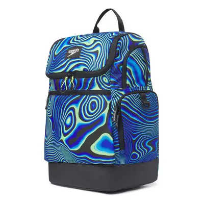 Speedo Large Teamster Backpack 35-Liter, True Cobalt NEON Depths, 1SZ