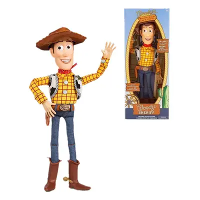 40 cm Pixar Toy Story Sherif Woody Cowboy Can Talk Sound and Light