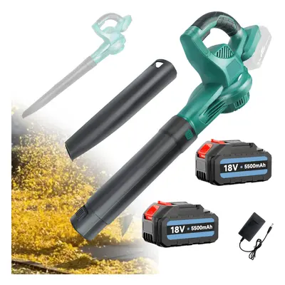 Leaf Blowers & Garden Cleaner+5.5A Battery+Charger-Makita Compatible