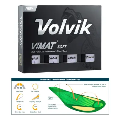 Volvik VIMAT Soft Matt Golf Balls