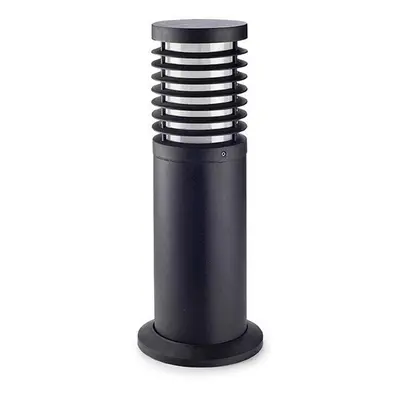 Leds-C4 Nott - Light Small Outdoor Bollard Light Black IP65, E27