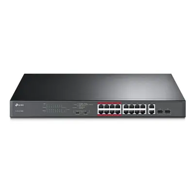 TP-Link TL-SL1218MP 16-Port 10/100Mbps + 2-Port Gigabit PoE Switch TL-SL1218MP