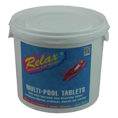 Plastica x 5kg Relax 200g Multi-Pool Tabs