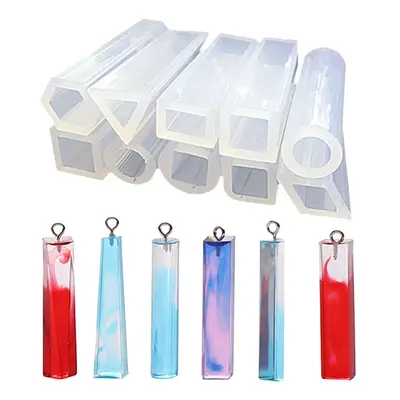 (D) Silicone Casting Molds and Tools DIY Jewelry Craft Pendant Resin Mould With Bag