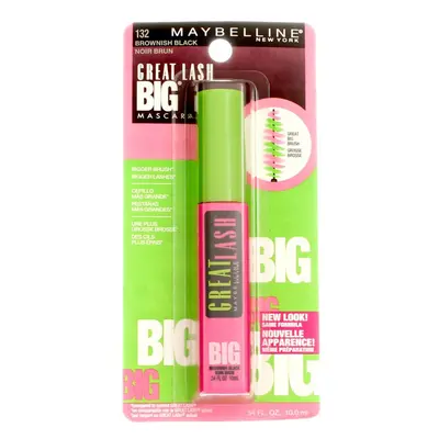 Maybelline New York Great Lash Big Washable Mascara Brownish Black Fluid Ounce Pack of