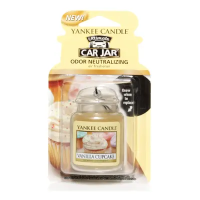 Yankee candle car Jar Ultimate Air Freshener, Vanilla cupcake