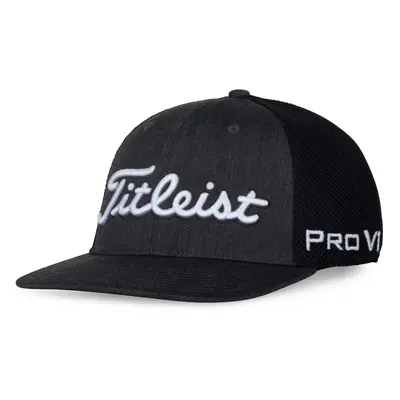 Titleist - Tour Snapback Mesh Golf Hat - Dark Gray|White