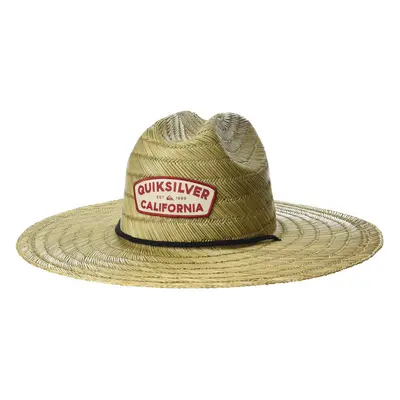 Quiksilver Men's Destinado Pierside Lifeguard Beach Sun Straw Hat Blac