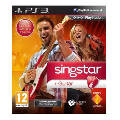 SingStar Guitar - PlayStation Eye Enhanced PS3 Game