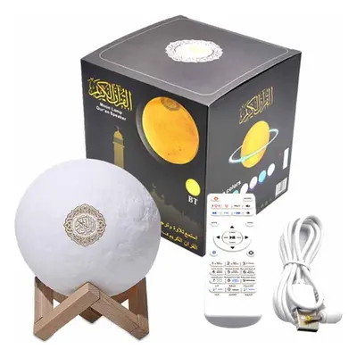 7 Colors Moon Light Quran Speaker Player Wireless Bluetooth Touch Lamp