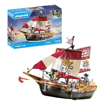 71418 Pirates: Pirate Vessel, exciting adventures on the high seas, complete with extensive acce