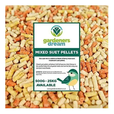 GardenersDream Mixed Suet Pellets | Garden Wild Bird Food Mix | Nutritious and Healthy Feed Mixt