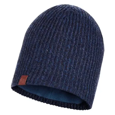 Buff Unisex Lyne Fine Knit Warm Winter Fleece Lined Beanie Skull Hat Night Blue