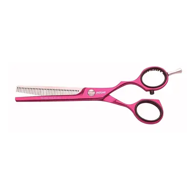 5.5-Inch Jaguar Hairdressing Scissor Sharp Pastel Plus Offset - Candy Thinner