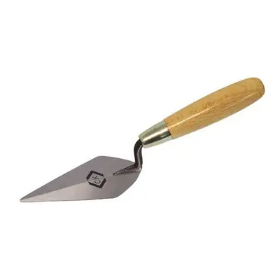 CK T5060 Pointing Trowel Carbon Steel Wood Handle 100mm