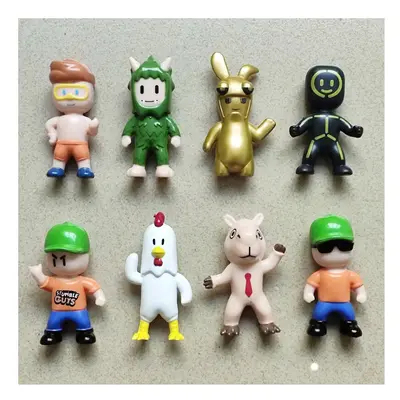 (6-10cm, F) Stumble Guys Figure Toy Stumble Guys Figura Anime Action Figures Toy Set