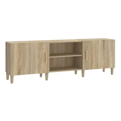 (Sonoma oak) vidaXL TV Cabinet Engineered Wood Indoor TV Console Media Unit Multi Colours