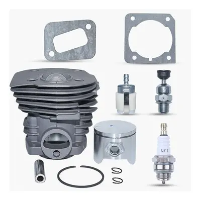 44mm Cylinder Piston Pin Ring Kit for Husqvarna 351 346 Jonsered CS 2149 2153 Chain Saw Nikasil 