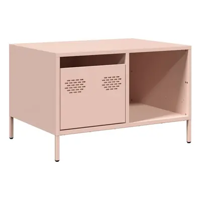 (pink) vidaXL Coffee Table Anthracite 68.5x50x43.5 cm Cold-rolled Steel side table