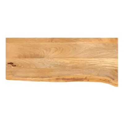 vidaXL Table Top Live Edge Replacement Board Dining Table Top Solid Wood Mango