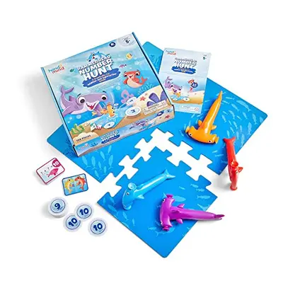 Hammerhead Number Hunt Game, Maths Game for Kids, Addition and Subtraction Educational Game, Mat