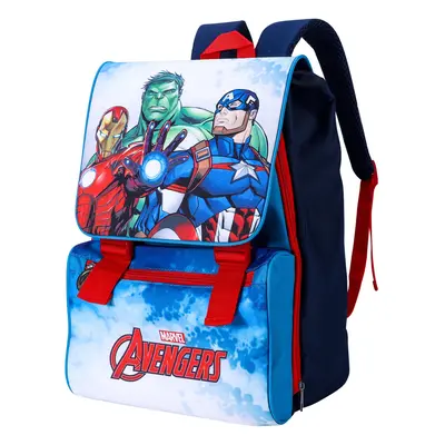 Marvel Avengers Large Backpack Flap Over Bag Waterproof Rucksack