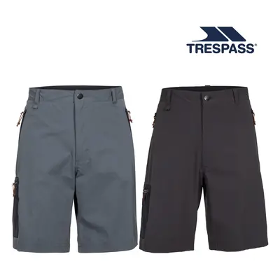 (L, Oatmilk) Trespass Mens Cargo Walking Shorts Runnel B