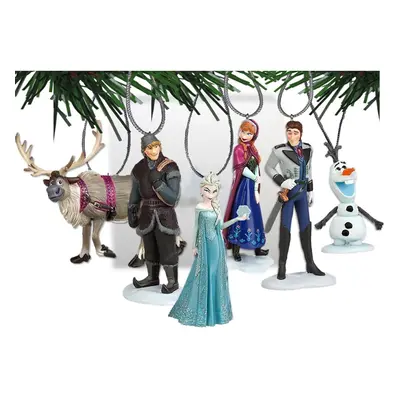 Disney's Frozen Holiday Ornament Set- (6) PVC Figure Ornaments Include