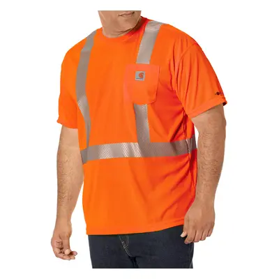 Carhartt Men's High Visibility Force Short Sleeve Class Tee Brite Or