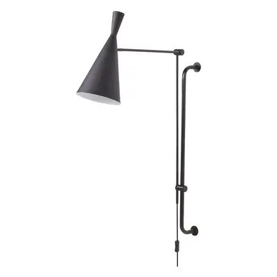 Wall Lamp MARISA Adjustable Metal Black