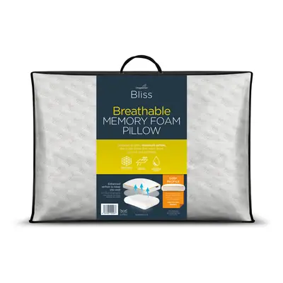 (Breathable) Snuggledown Bliss Extra Deep Bamboo Pillow UK Made