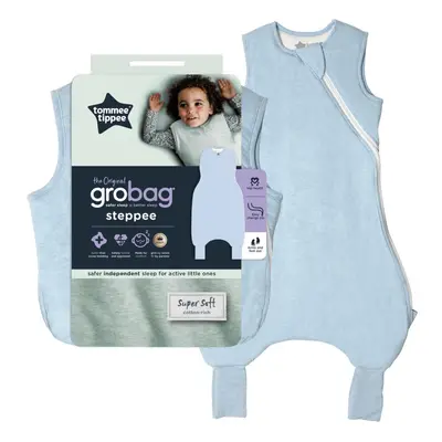 Tommee Tippee Baby Sleep Bag with Legs, Grobag Steppee, 6-18m, 1.0 TOG, Blue