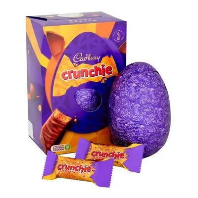 ( Pack Of 12) Cadbury Crunchie Easter Egg 190G