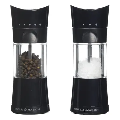 Cole & Mason Harrogate Inverta Salt and Pepper Mill Gift Set, Black, cm