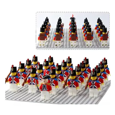 (PG996) 21PCS Imperial Naval Formation Naval Forces Governor Medieval Pirate Building Block Figu