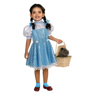 Rubies Girl's Wizard of Oz Dorothy Sequin Costume Dress Small