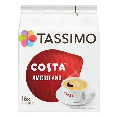 Tassimo Costa Americano Coffee Pods (16 pods, servings)