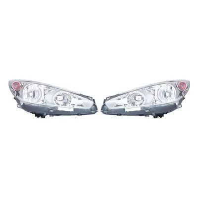 Peugeot RCZ Coupe 2/2013-> Halogen Headlights Headlamps Pair O/S & N/S