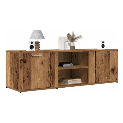 vidaXL TV Cabinet Old Wood 120x34x37 cm Engineered Wood