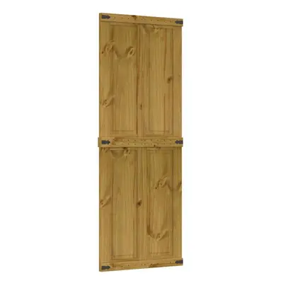 (80 x cm) vidaXL Barn Door Hanging Sliding Door Bedroom Barn Door CORONA Solid Wood Pine