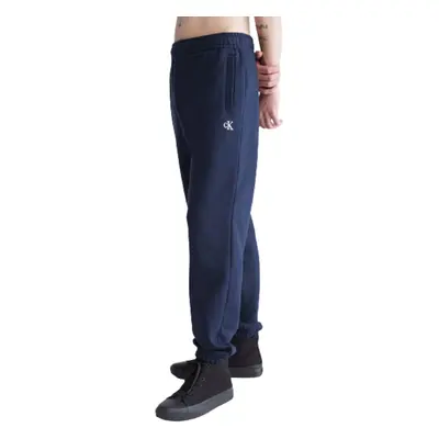 Calvin Klein Men's Monogram Logo Fleece Joggers Dark Sapphire X-Larg