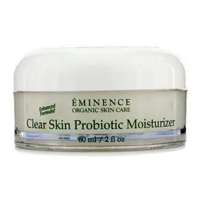 Eminence Organic Skincare Clear Skin Probiotic Moisturizer, Fluid Ounce