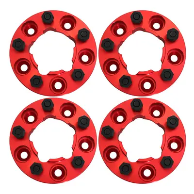 WINCHMAX 30mm Wheel Spacers to fit Land Rover Defender, Disco1, Range Rover Classic RED T1