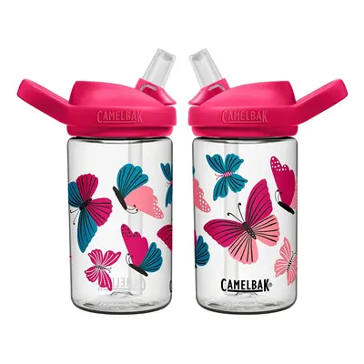 Camelbak Eddy+ Kids Butterfly 14oz/400ml spill proof bottles twin pack