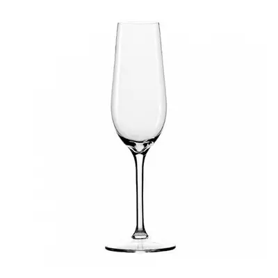 Dartington Crystal Champagne Flutes Set of Six Glasses