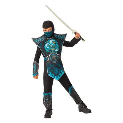 Rubie's Boy's Blue Dragon Ninja Costume Large